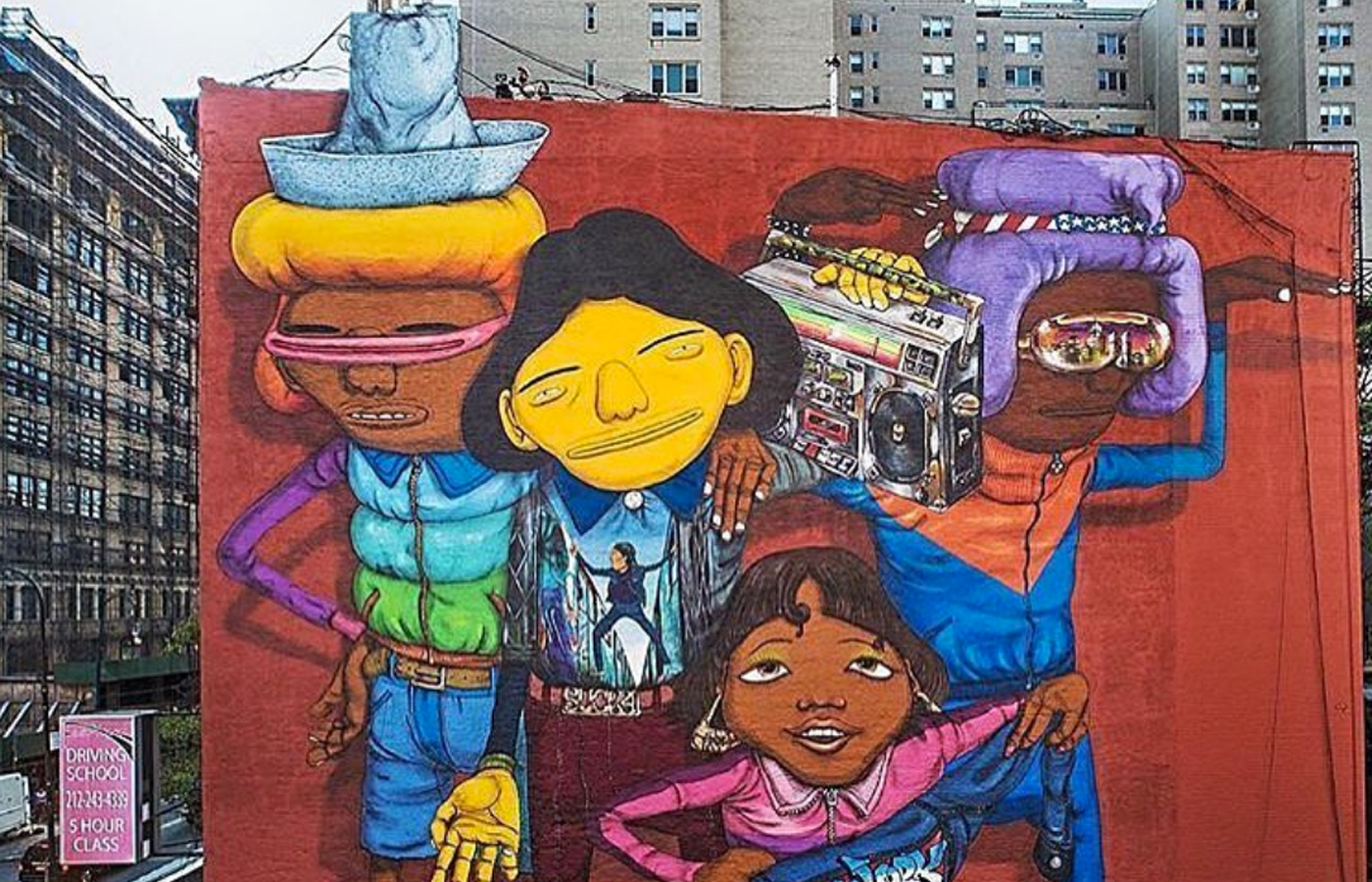 Que faire à Montréal mural-festival