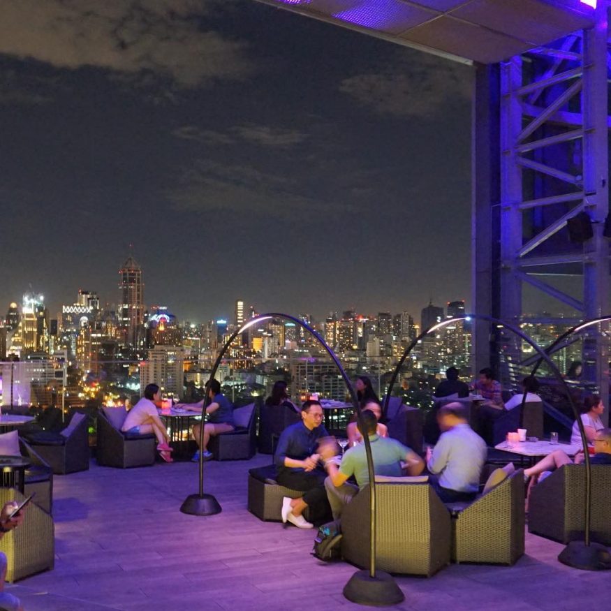 Best Rooftop Bars in Bangkok - Park Society