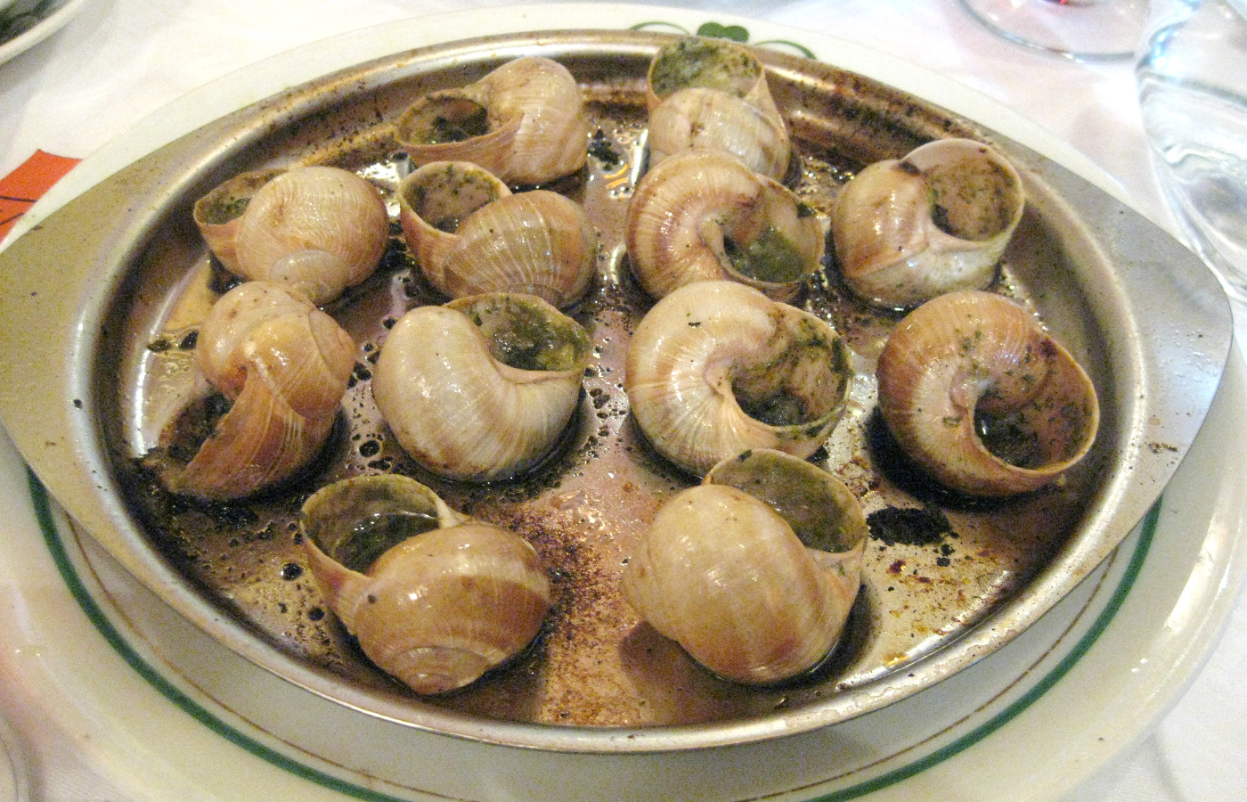 Gastronomie française - escargots de Bourgogne