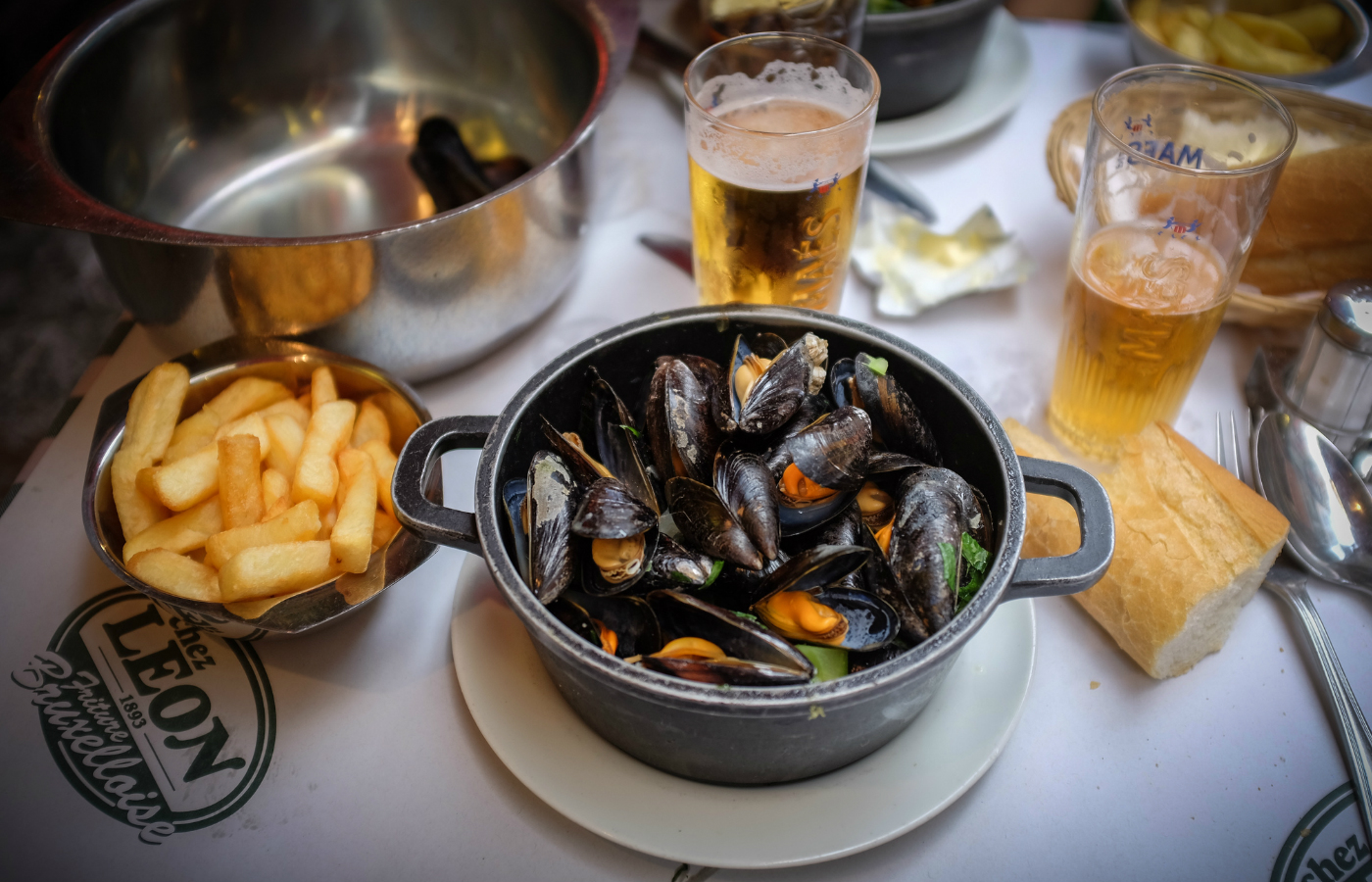 Gastronomie française - Moules frites