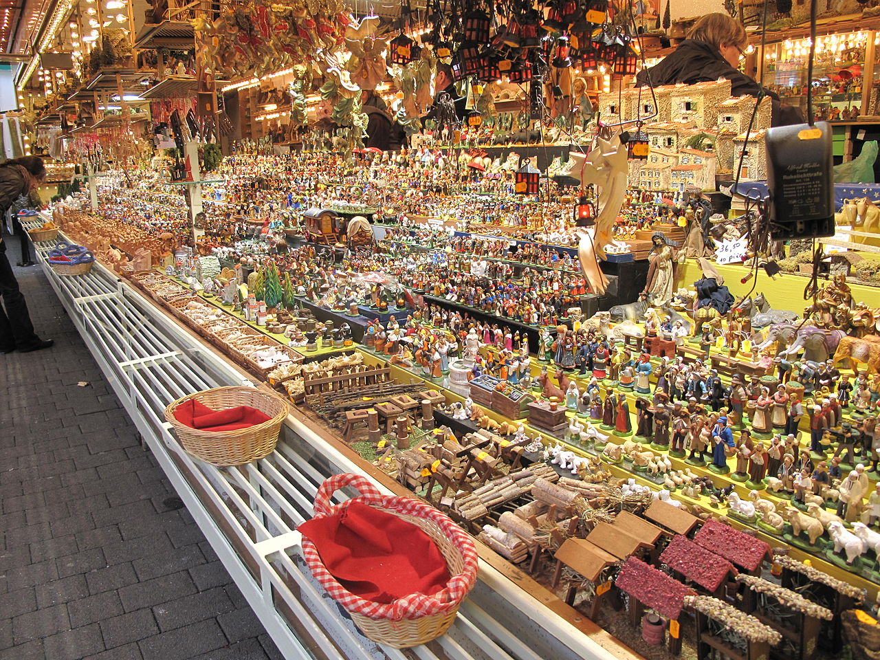 santons mercados navideños francia