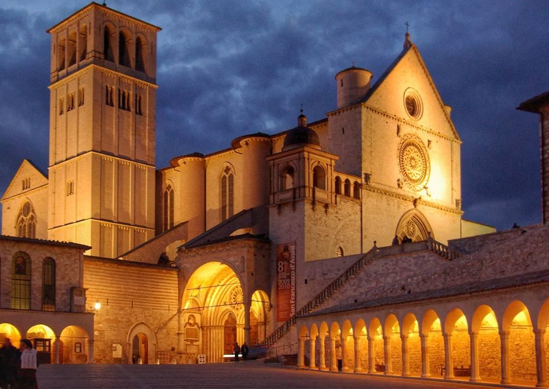 città d'arte italiane - la Basilica di San Francesco D’Assisi