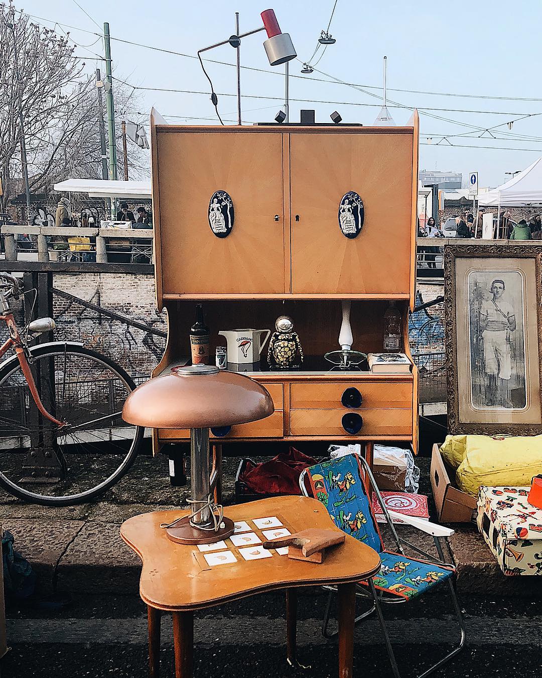 Navigli Milan, marché vintage