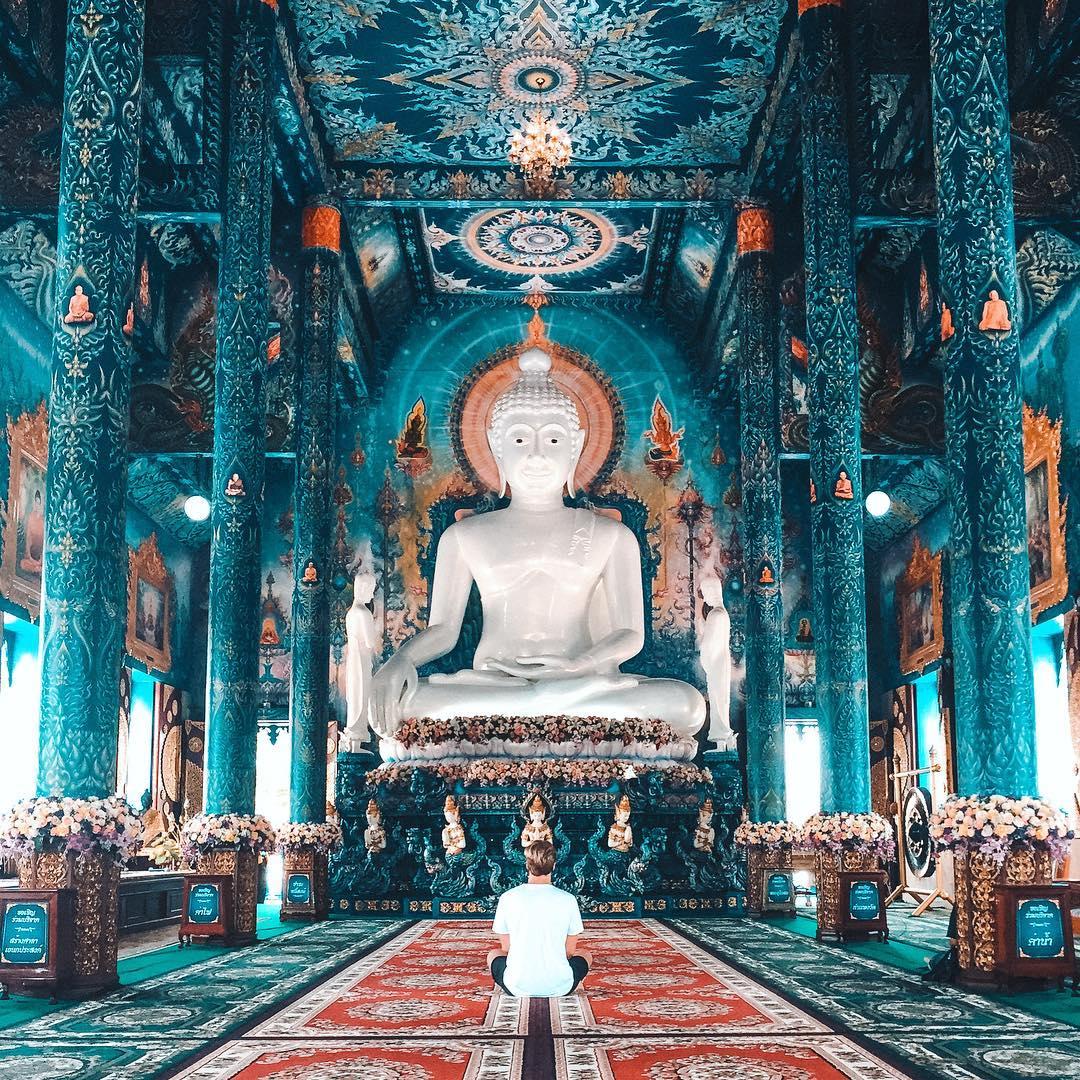Voyager sans argent - temple