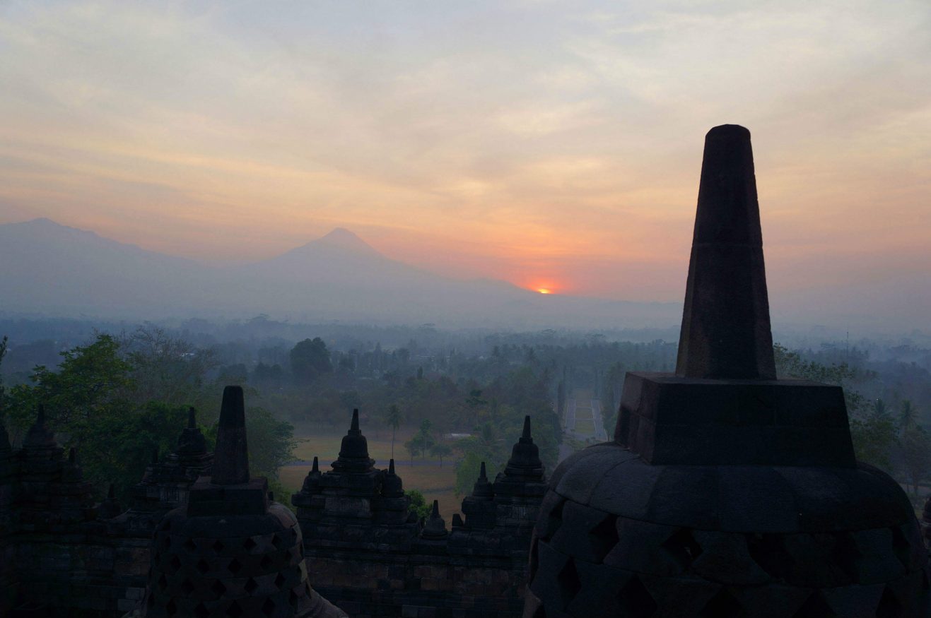 Places to visit in Indonesia @these2germans Borobudur (Java) 1