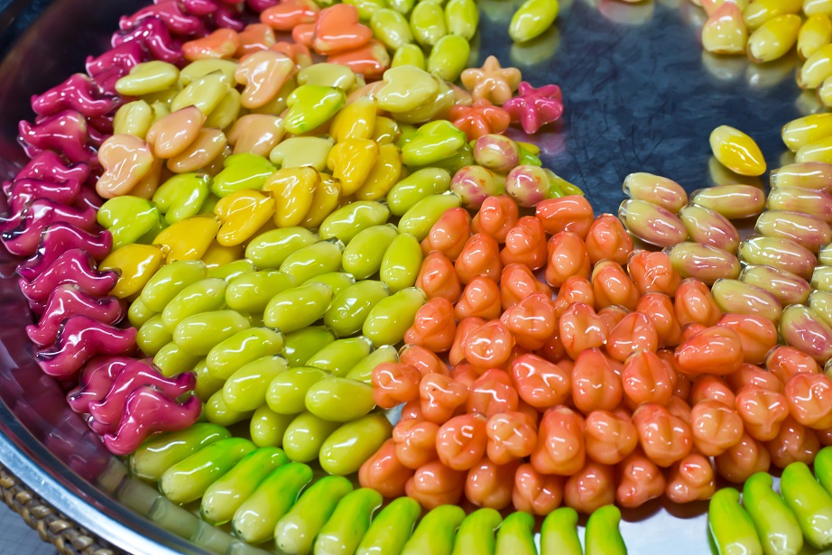 Khanom Wan Thai - Thai Sweets -Bangkok street food