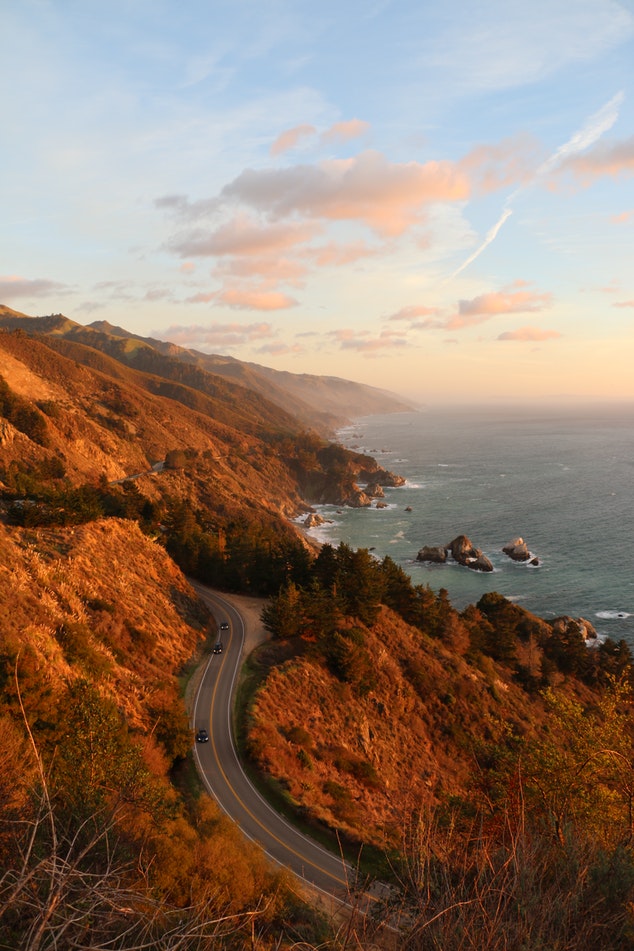 Big Sur road