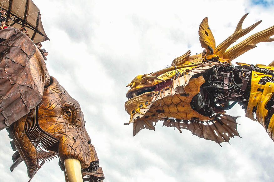 le voyage à Nantes éléphant