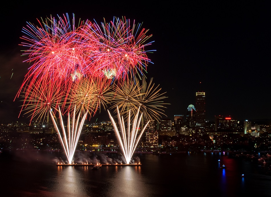 Boston - Fireworks - The Best US Cities To Celebrate the 4th Of July