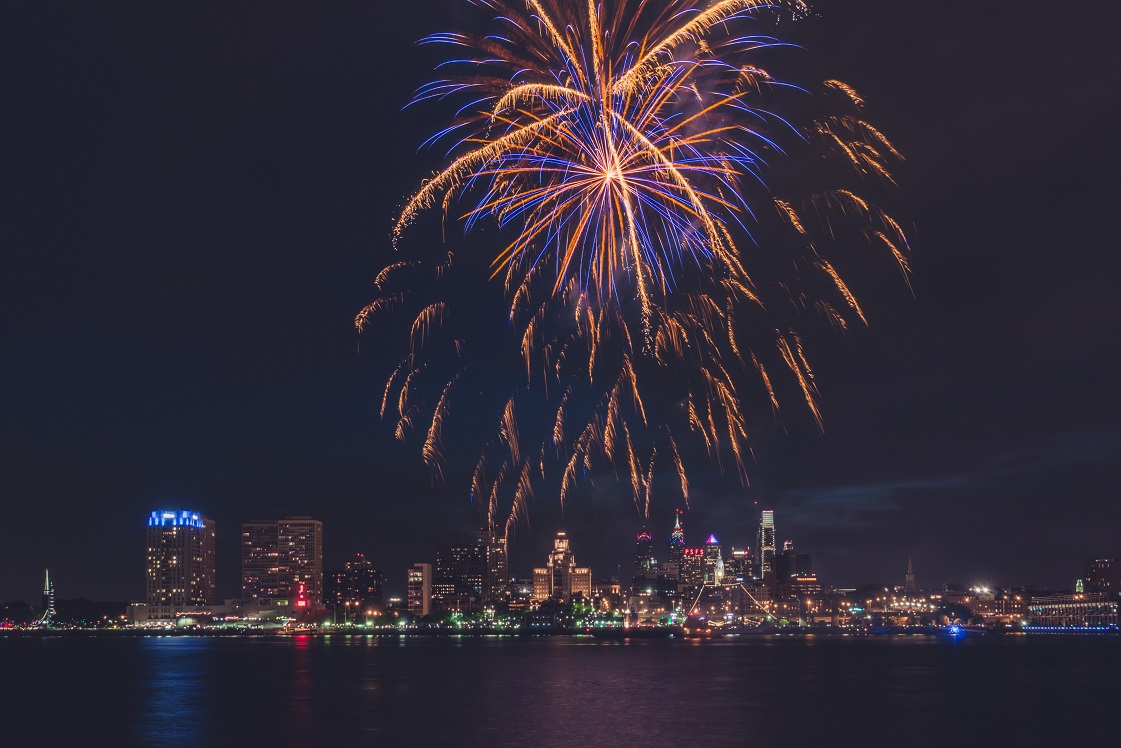 Philadelphia - Fireworks - The Best US Cities To Celebrate the 4th Of July