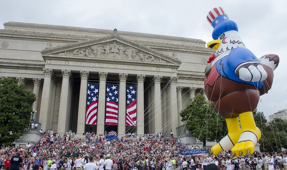 Washington DC - National Archives -The Best US Cities To Celebrate the 4th Of July
