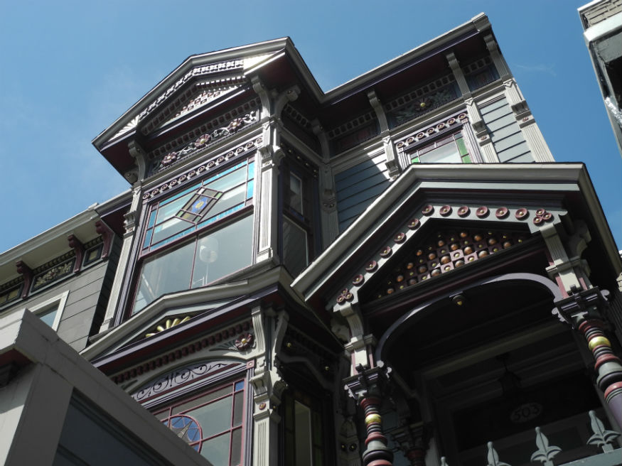 Que voir en Californie - painted ladies