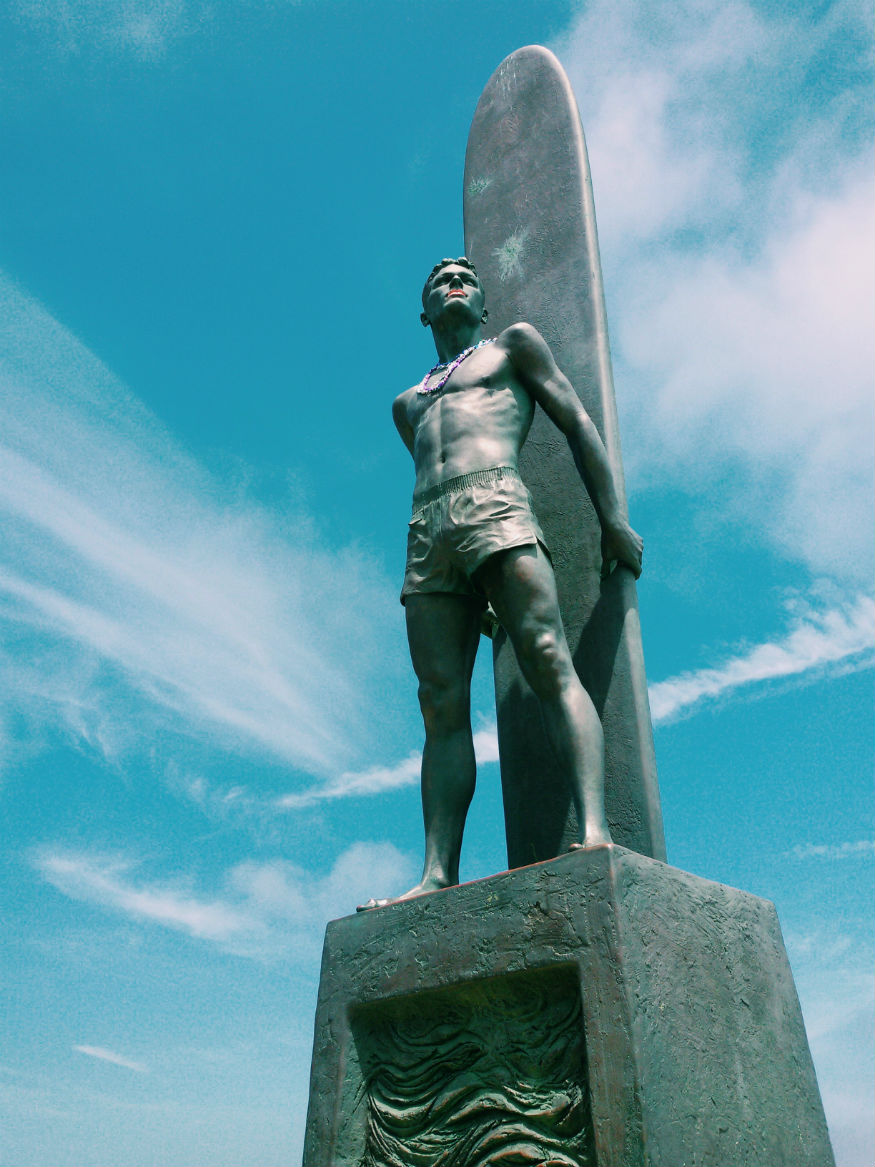 Coast To Coast USA - Surfer Sculpture