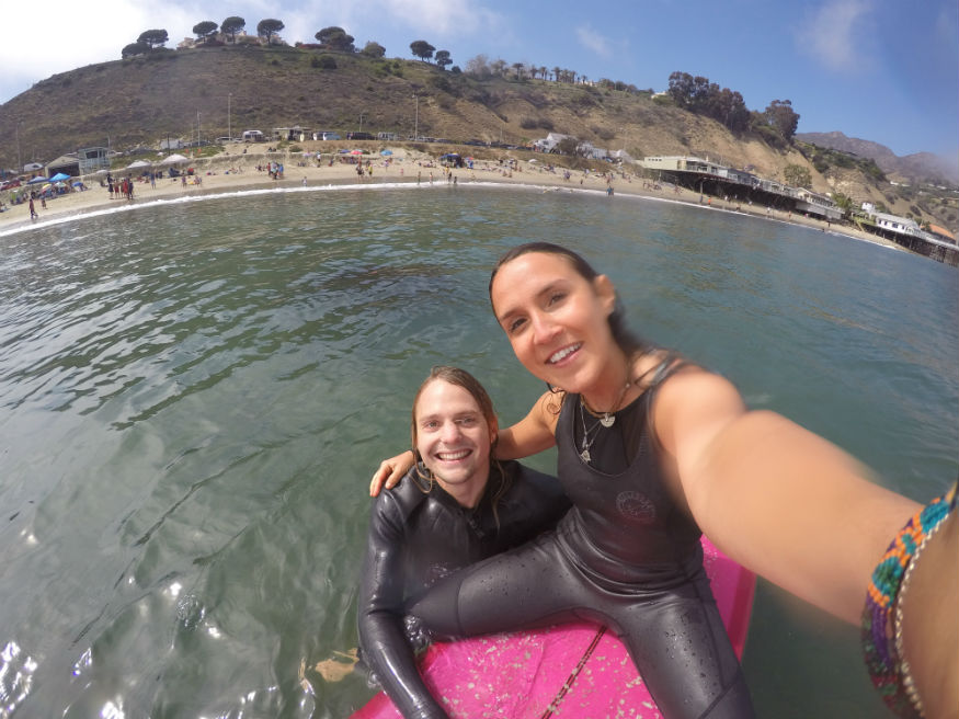 Coast To Coast USA - surfare a Malibu