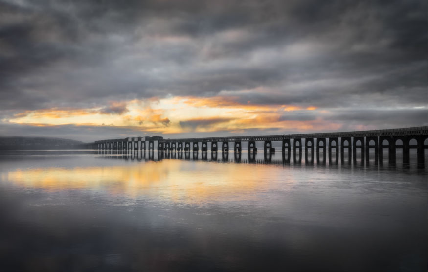 Ville écosse tay bridge dundee
