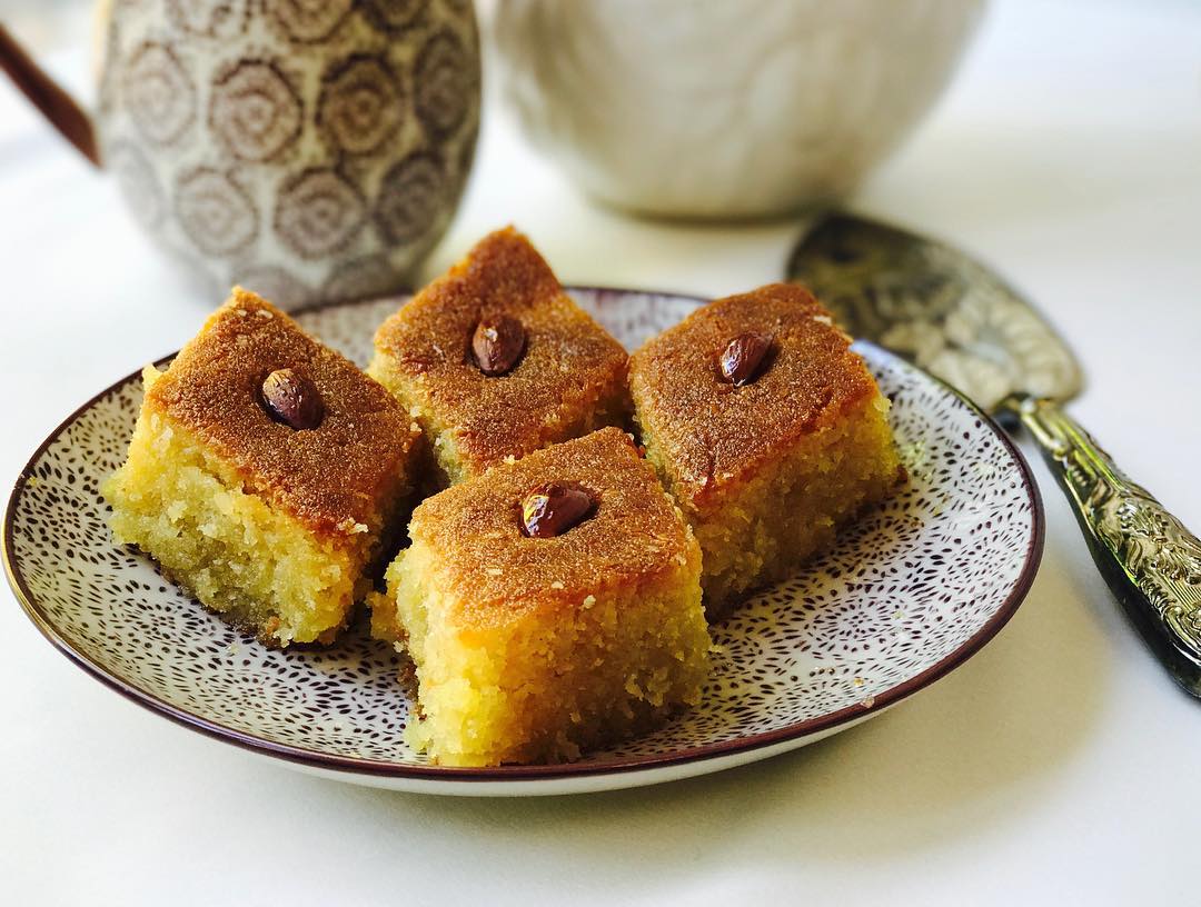comidas típicas del mundo basbousa