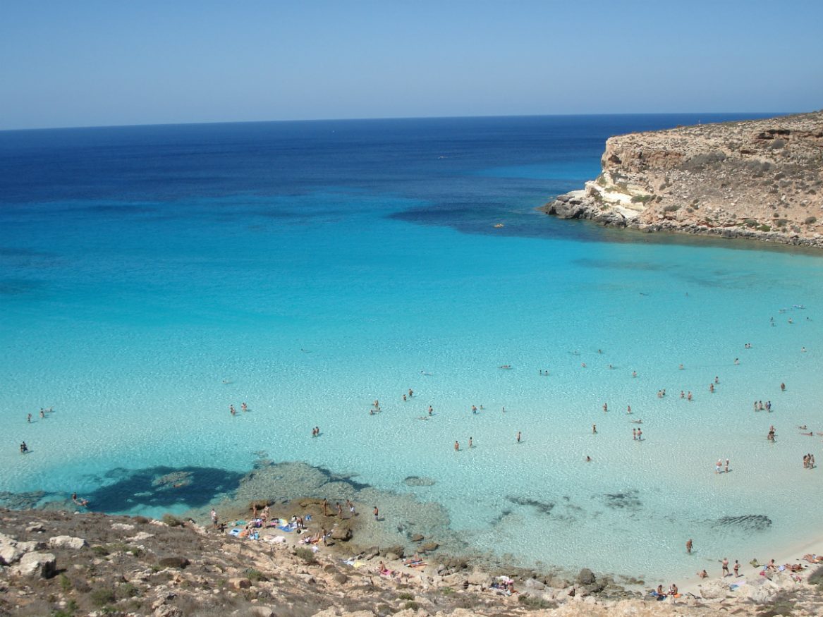 best beaches in europe Rabbit Beach Lampedusa