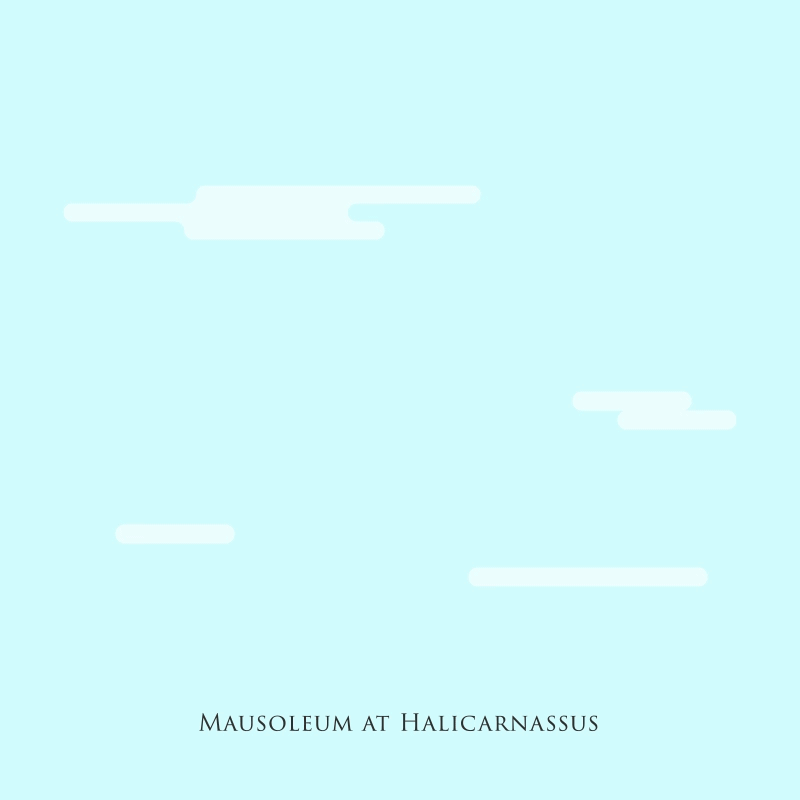 7 meraviglie del mondo - mausoleo di Alicarnasso