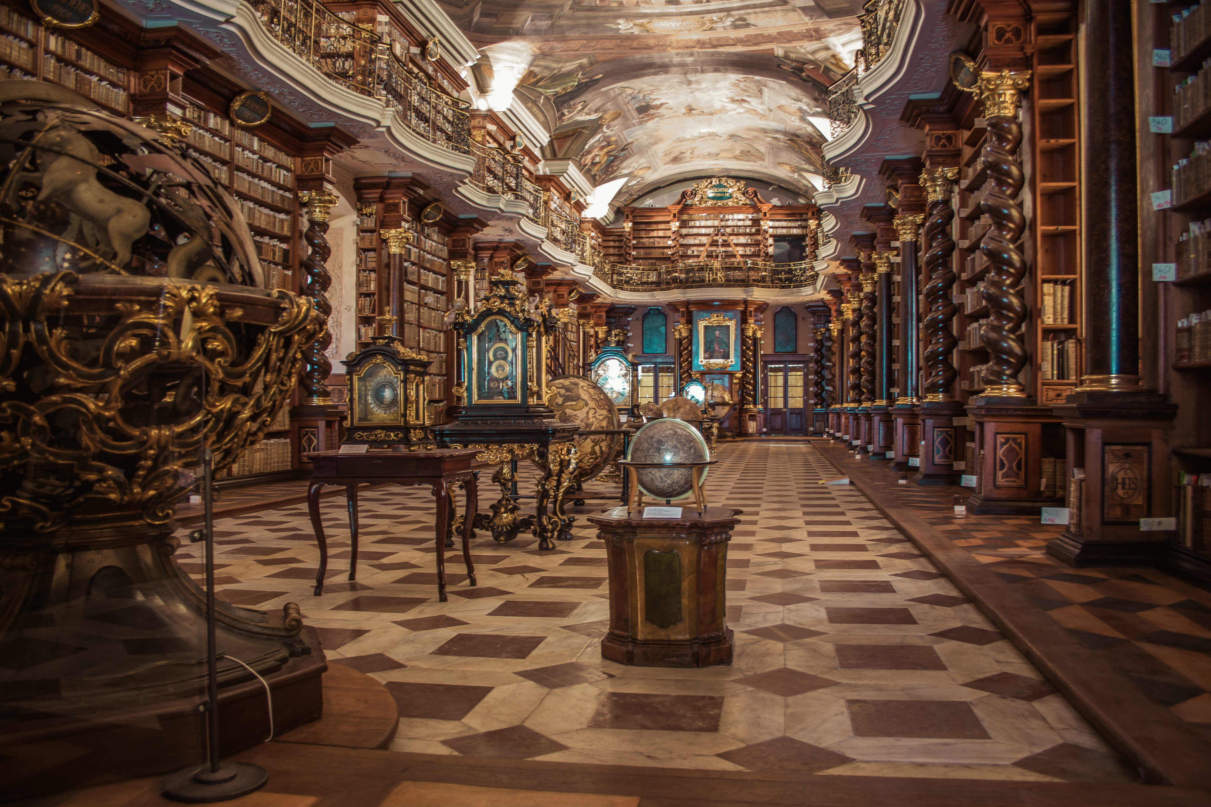 Que faire à Prague - bibliothèque nationale