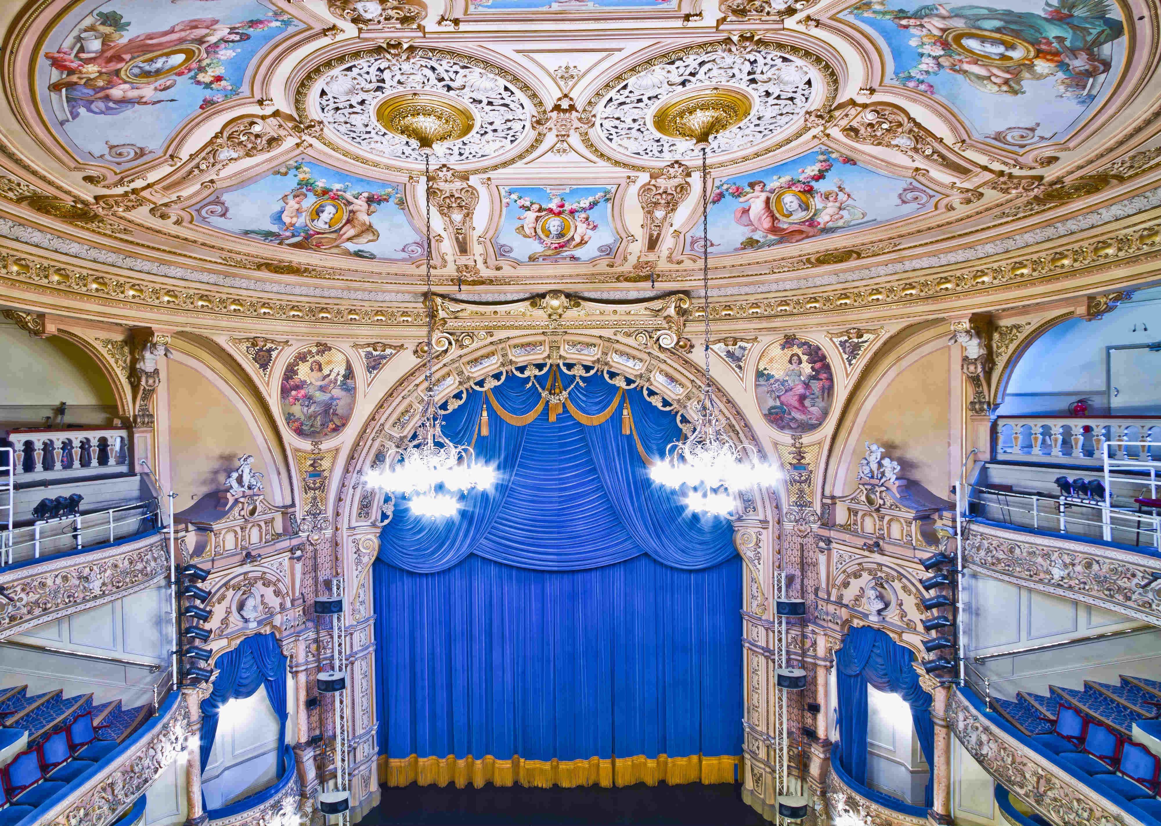 Lieux très Wes Anderson - Le Grand Theatre, Lancashire, Royaume-Uni