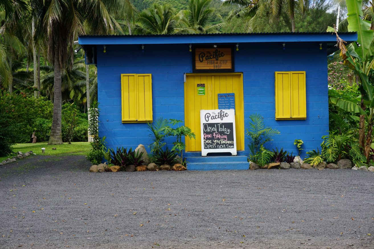 Rarotonga- Rarotonga fish and chip shop