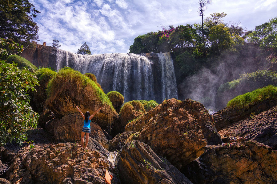 Things to do in Vietnam @thekiwicouple Dalat's Many Waterfalls (Elephant) Option 1