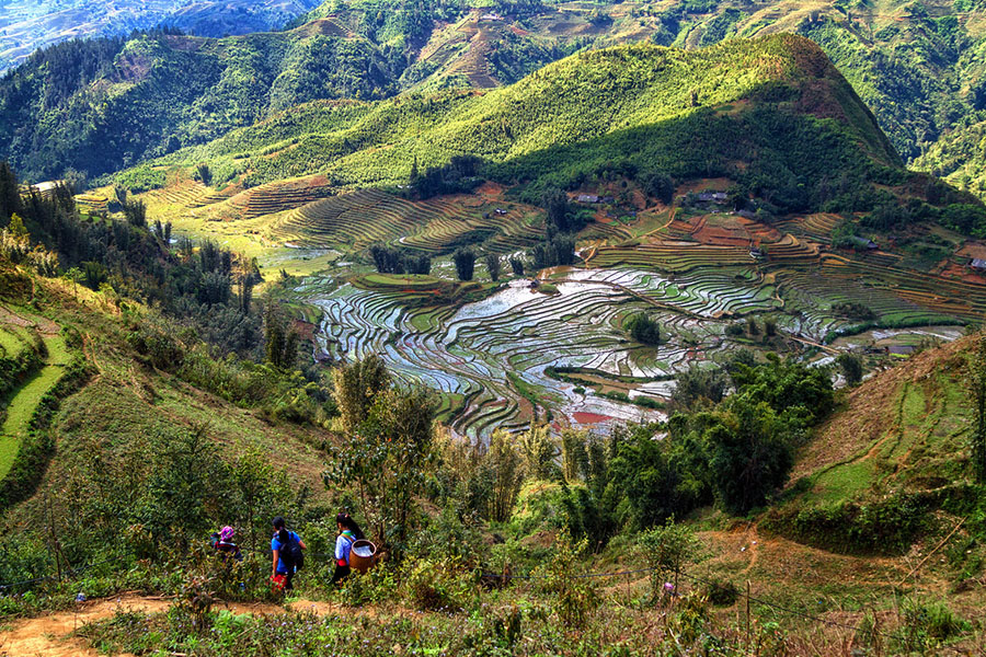 Things to do in Vietnam @thekiwicouple Trek Through Sapa Option 1