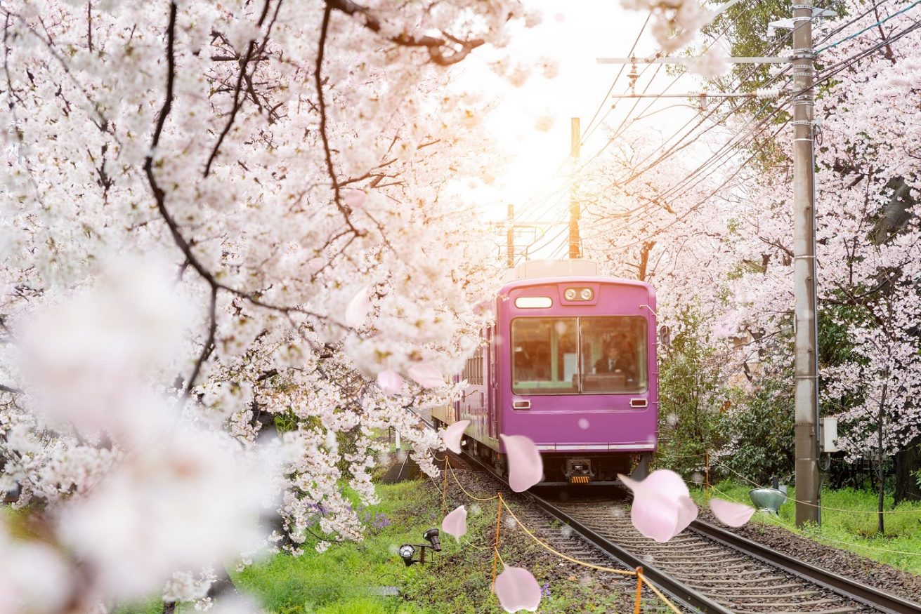 where to stay in Kyoto - Train Kyoto