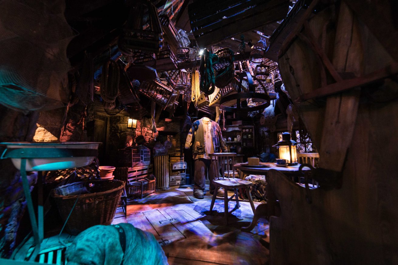 parc harry potter londres - cabane de Hagrid