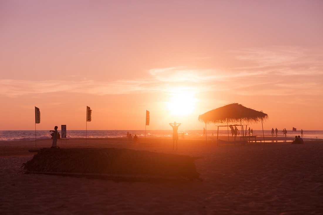 Backpacking Sri Lanka - Narigama sunset
