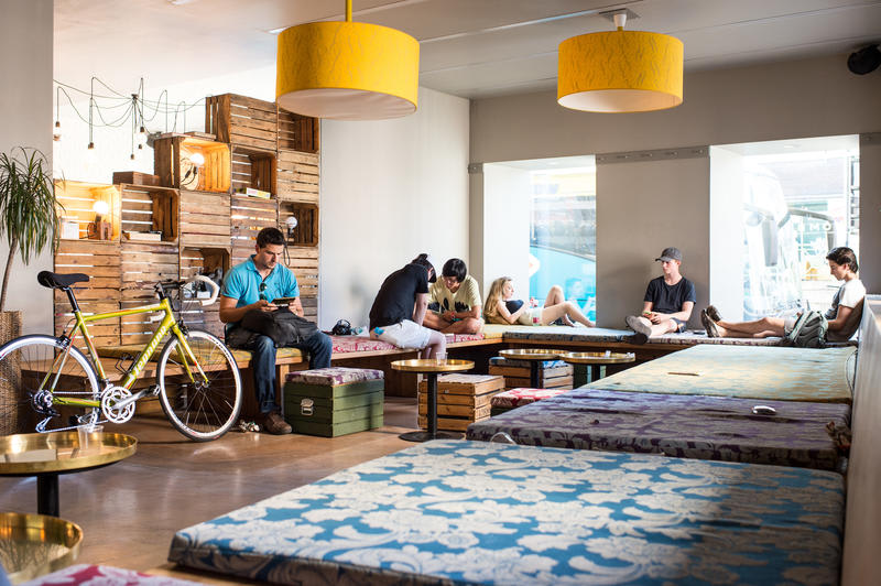 Best hostels in Vienna - wombats city hostel Naschmarkt