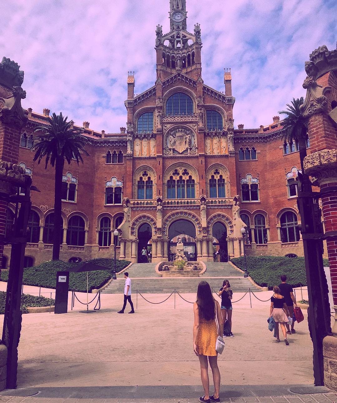Etudier à l'étranger - Sant Pau Barcelone @dorotheegmz