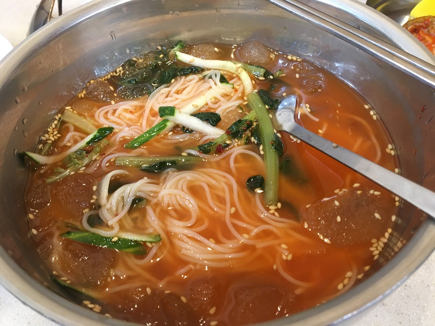 foods in asia - Mul-Naengmyeon