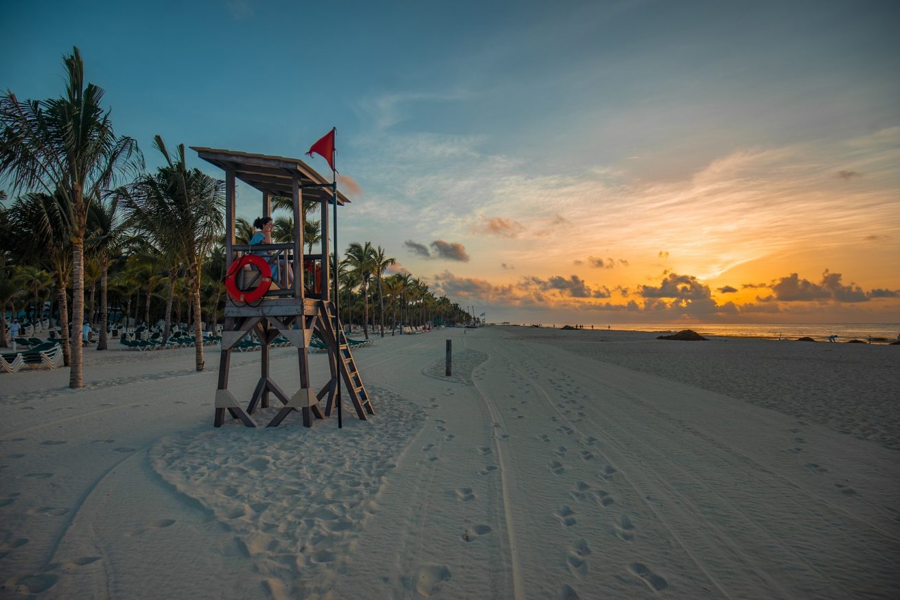 warm winter vacations - Playa del Carmen