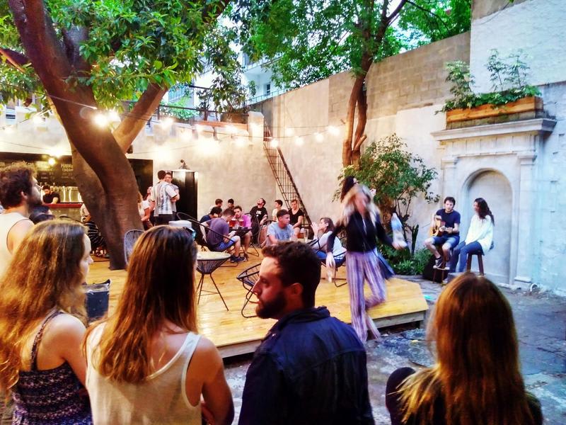 Best hostels in Buenos Aires - Art Factory Beer Garden