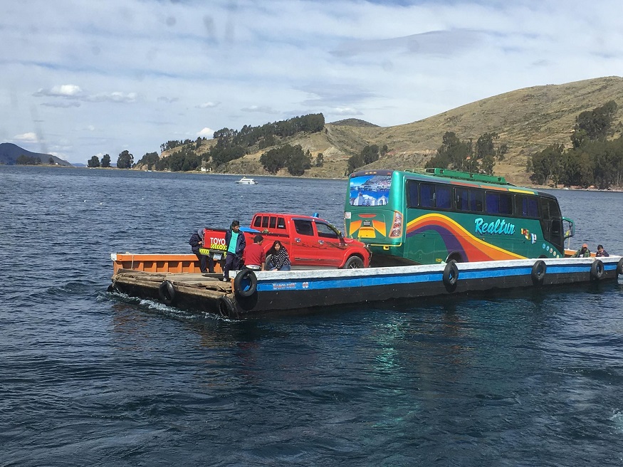 travelling with a disability - Colectivo on water