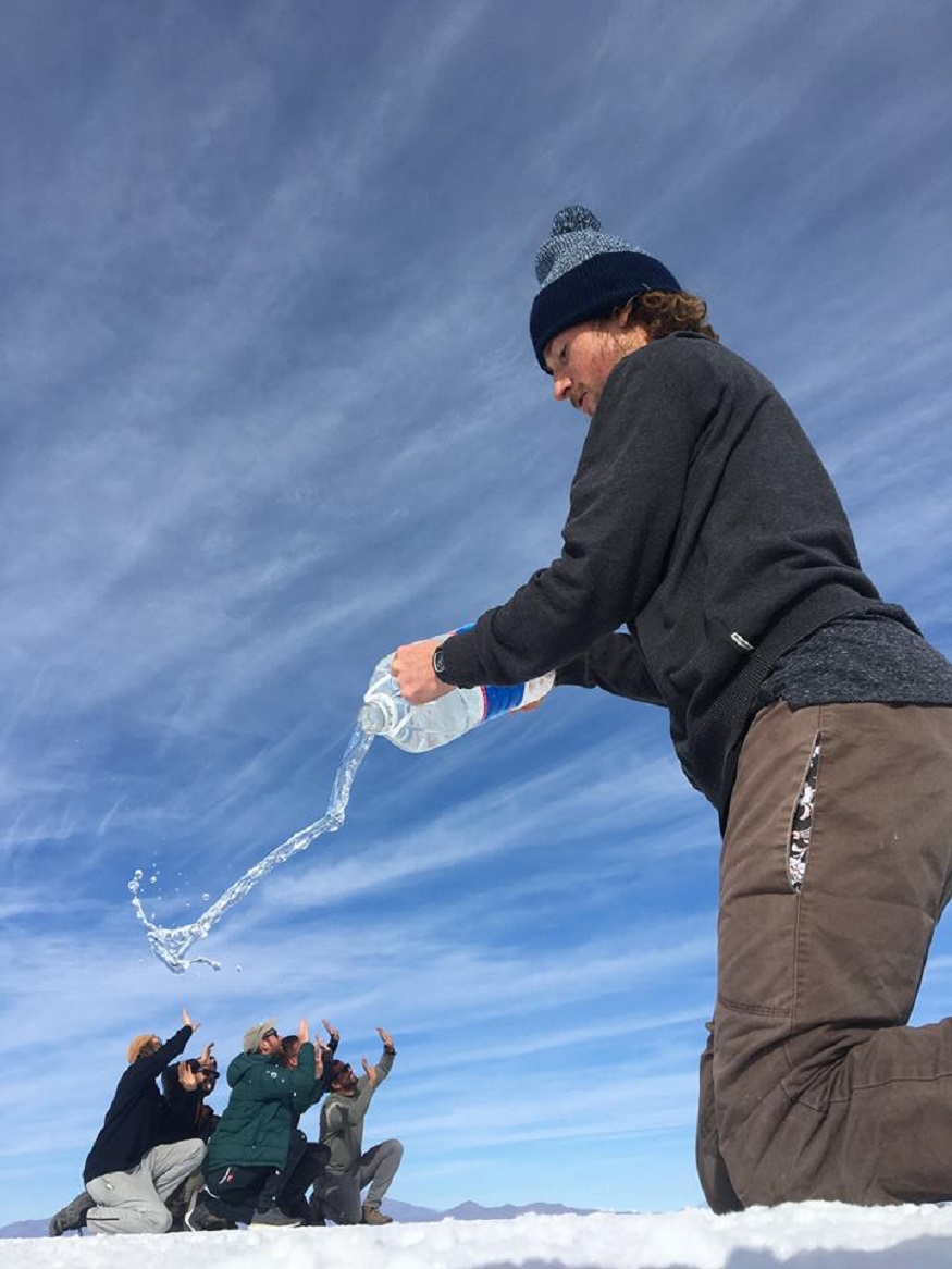 travelling with a disability - Bolivia Salt Flats