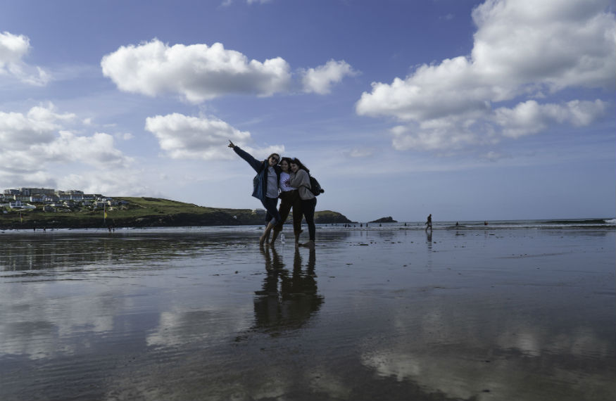 Newquay Cornovaglia surf - spiaggia