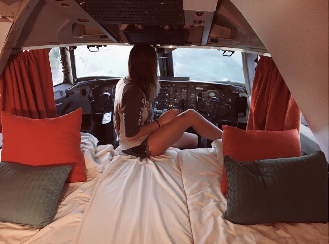New Year's travel resolutions - hostel in jumbo jet