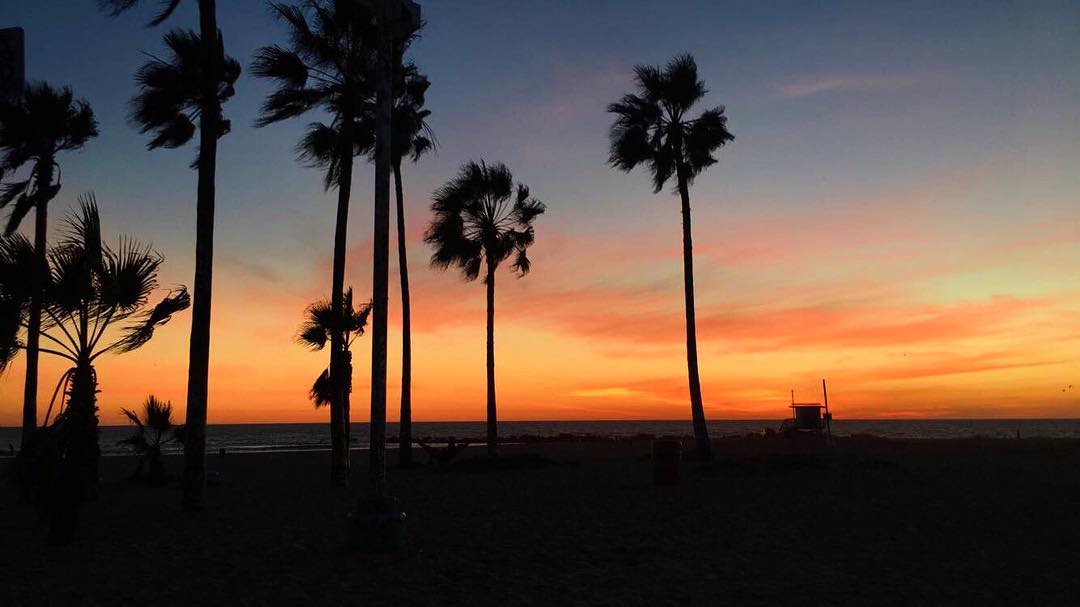 viaggio in California - tramonto
