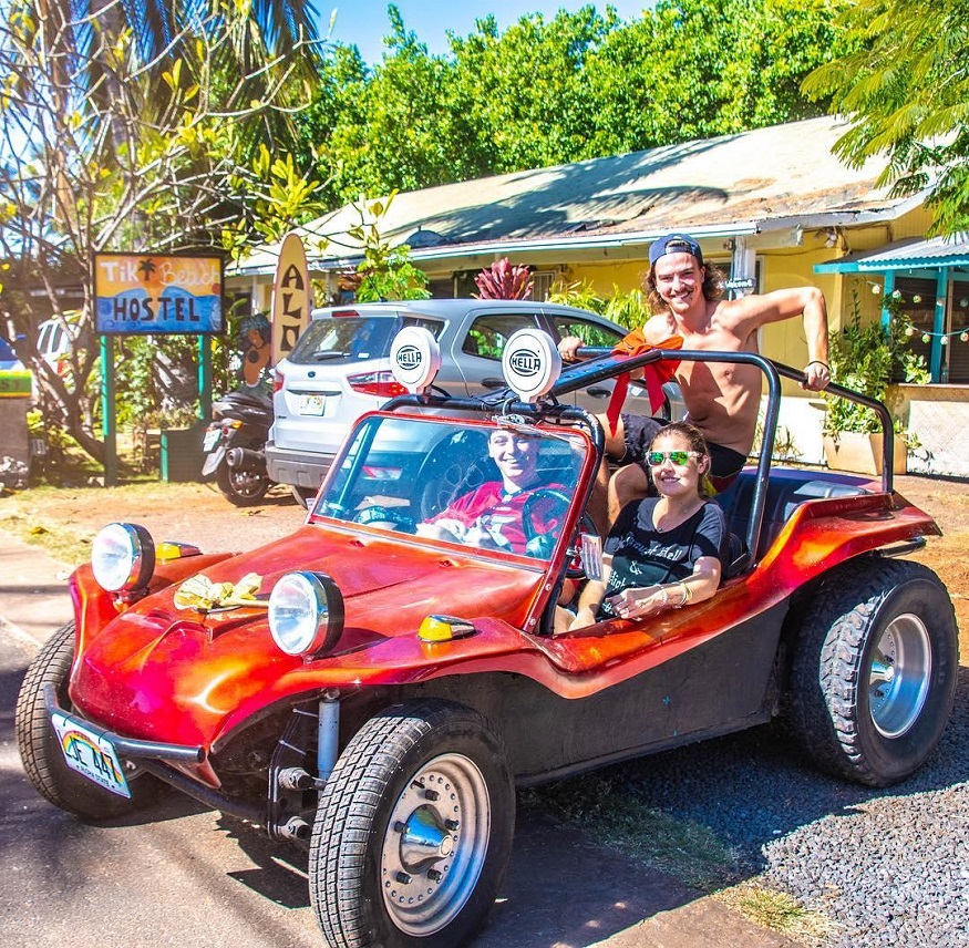 best hostels in hawaii- Tiki Beach – Maui