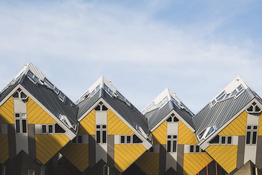 rotterdam sehenswürdigkeiten - cube houses