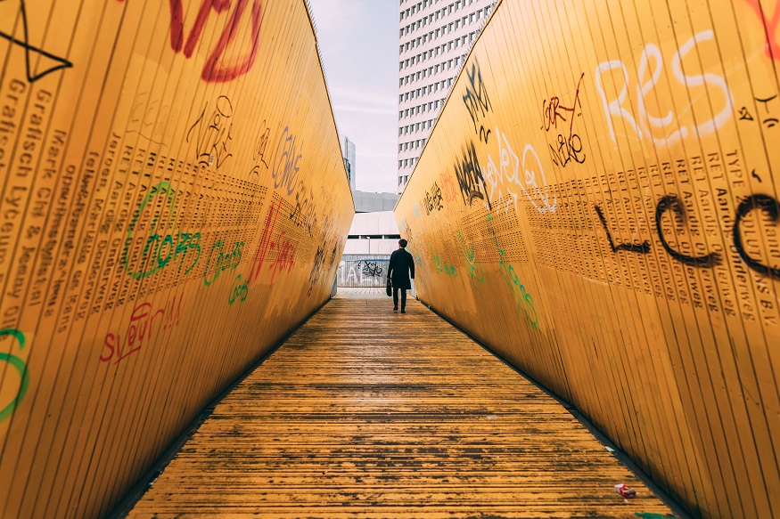 rotterdam sehenswürdigkeiten - De luchtsingel