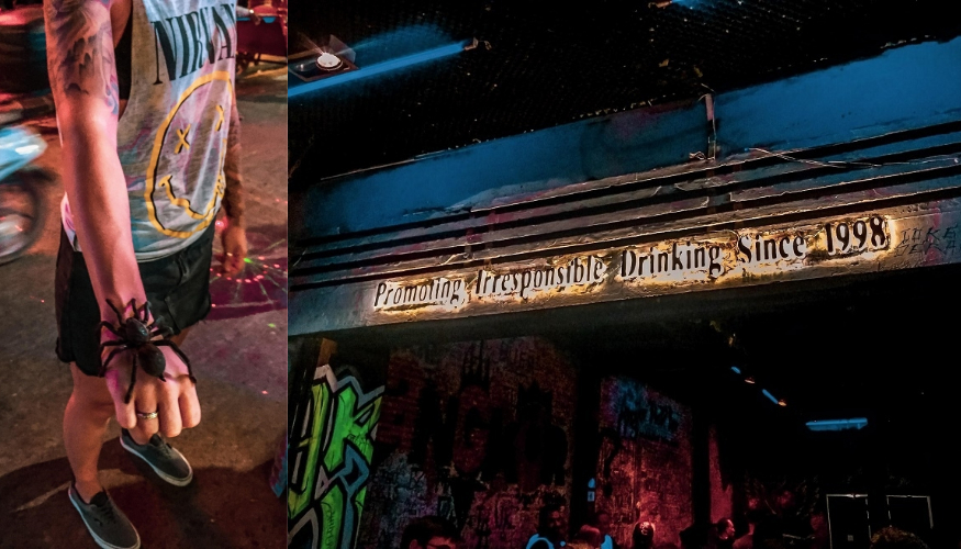 backpacking cambodia - pub street