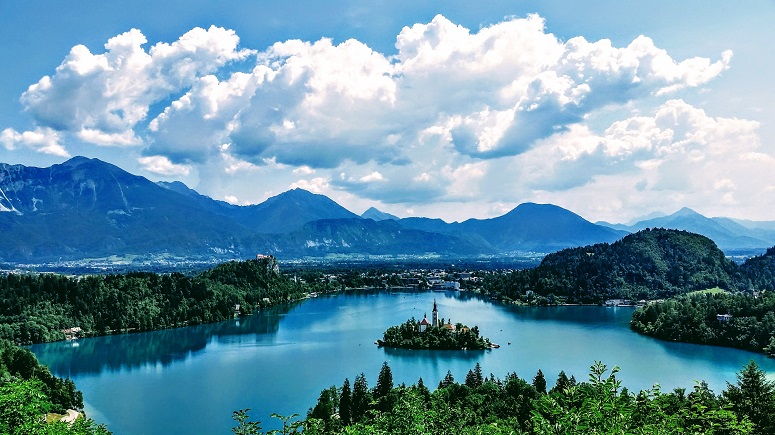 healthy places in Europe - Bled, Slovenia
