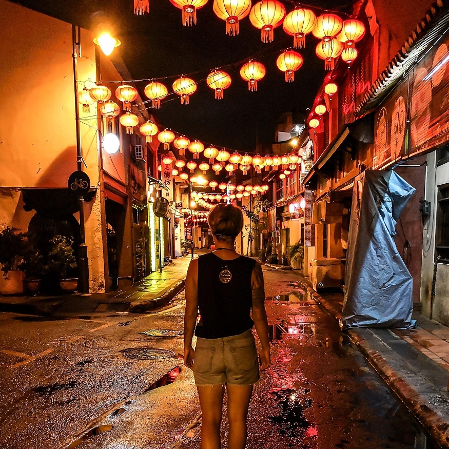 backpacking Malaysia - Chinatown - Chinese lanterns