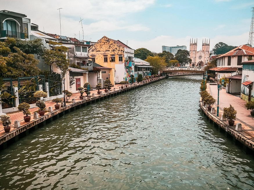 backpacking Malaysia - Malacca - River