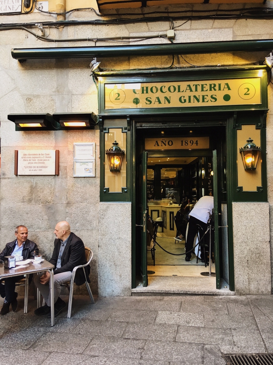 madrid cosa vedere - chocolateria