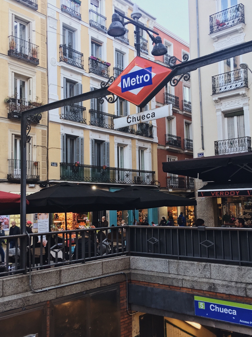 madrid cosa vedere - metro di Chueca