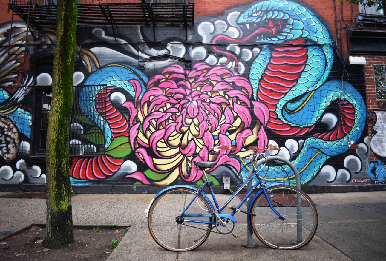 Where to stay in New York - Photo by Chris Barbalis on Unsplash @cbarbalis wall street art brooklyn